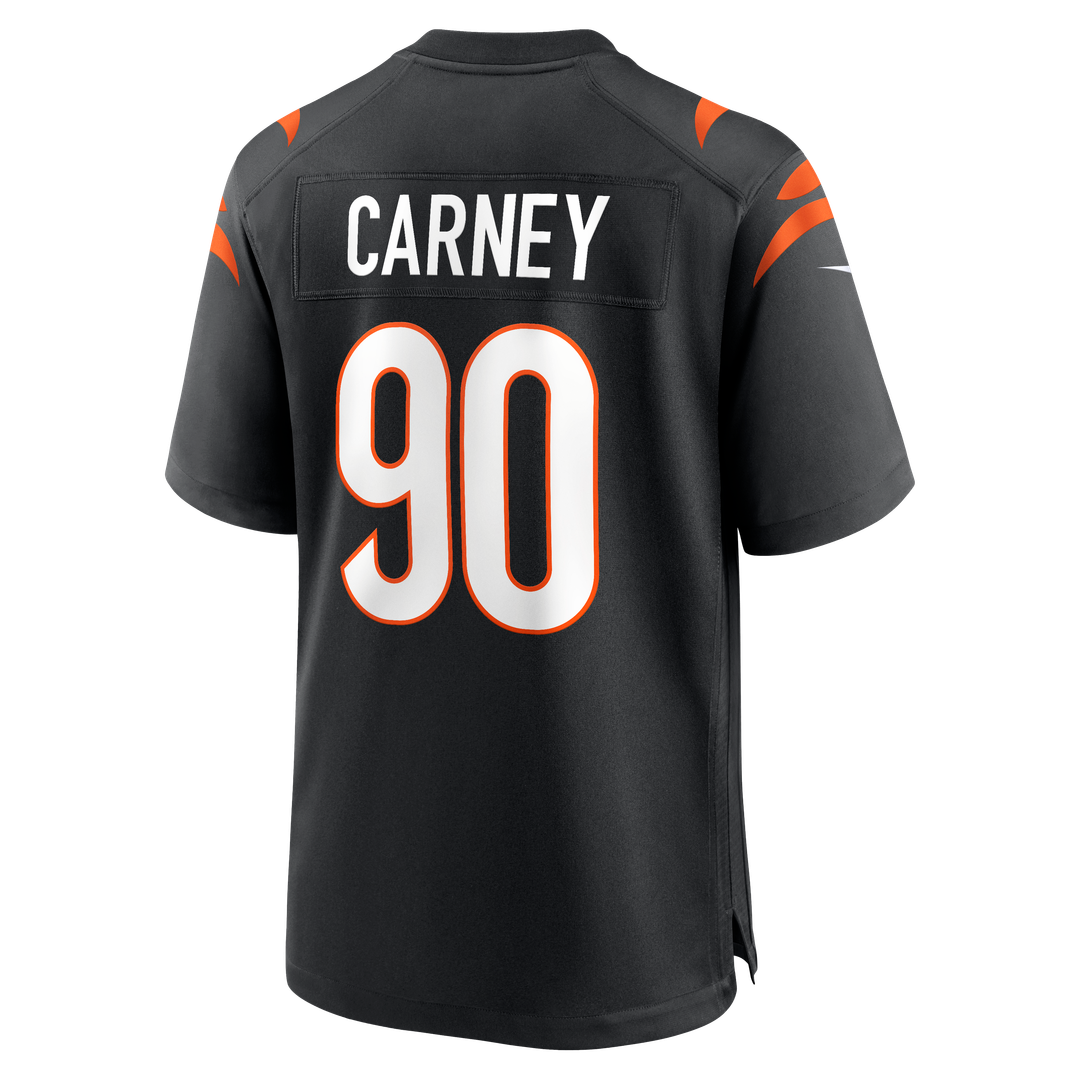 Cincinnati Bengals Owen Carney Nike Black Home Game Player Jersey