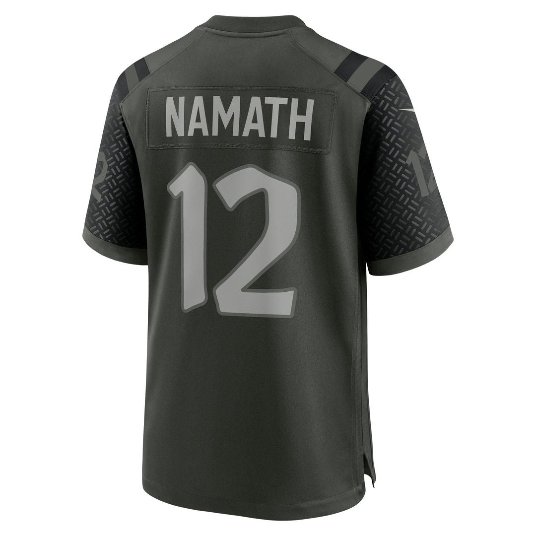 New York Jets Joe Namath Nike Green Rivalries Collection Retired Player Game Jersey