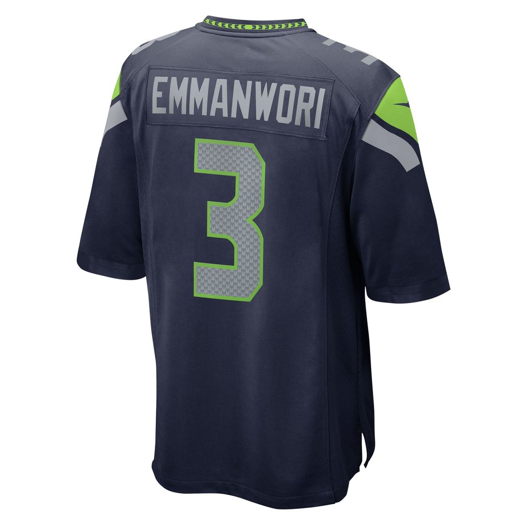 Seattle Seahawks Nick Emmanwori Nike Royal Alternate Game Player Jersey