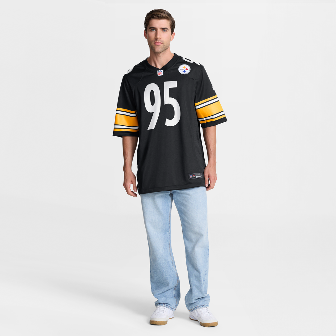 Pittsburgh Steelers Keeanu Benton Nike Black Team Game Jersey