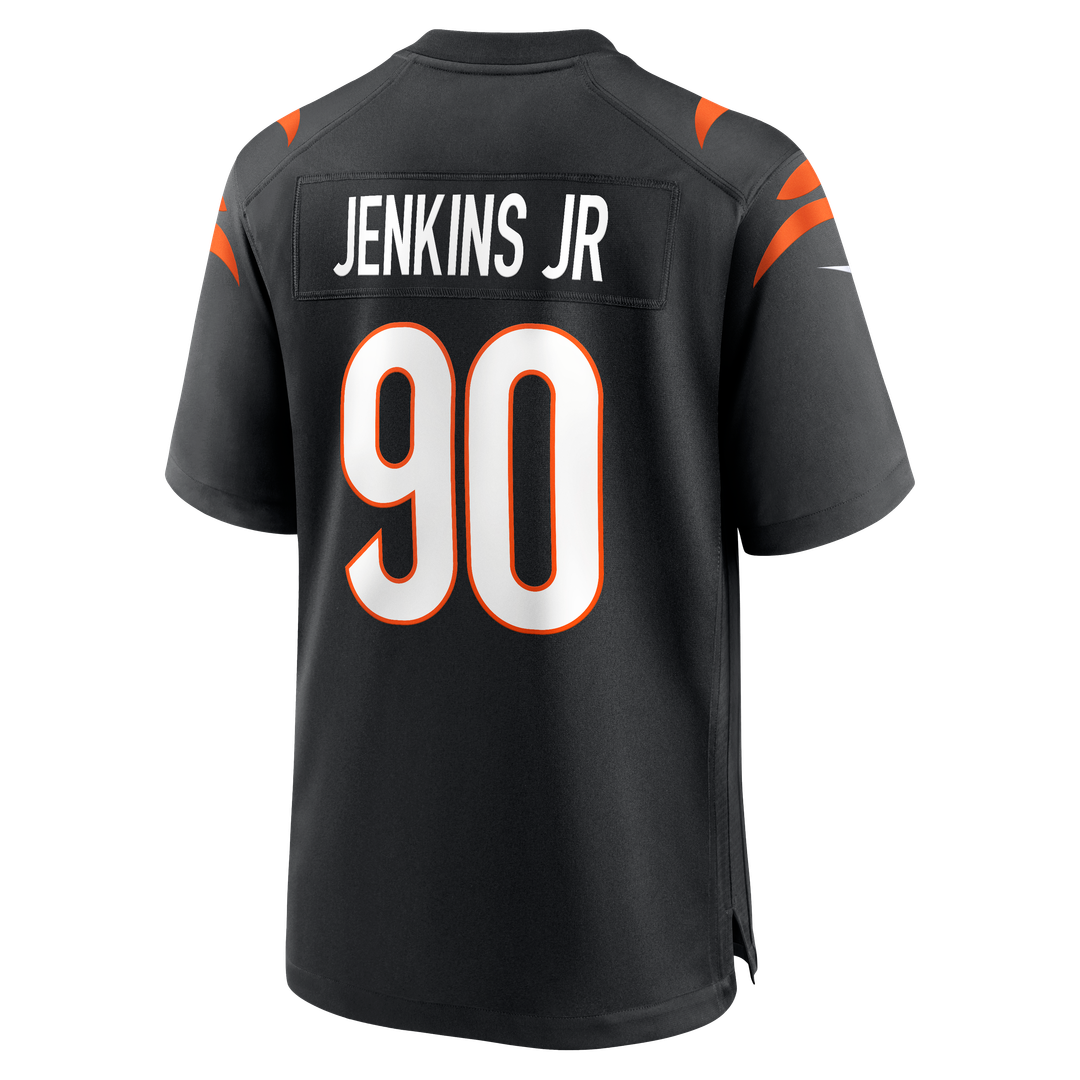 Cincinnati Bengals Kris Jenkins Jr. Nike Black Game Jersey