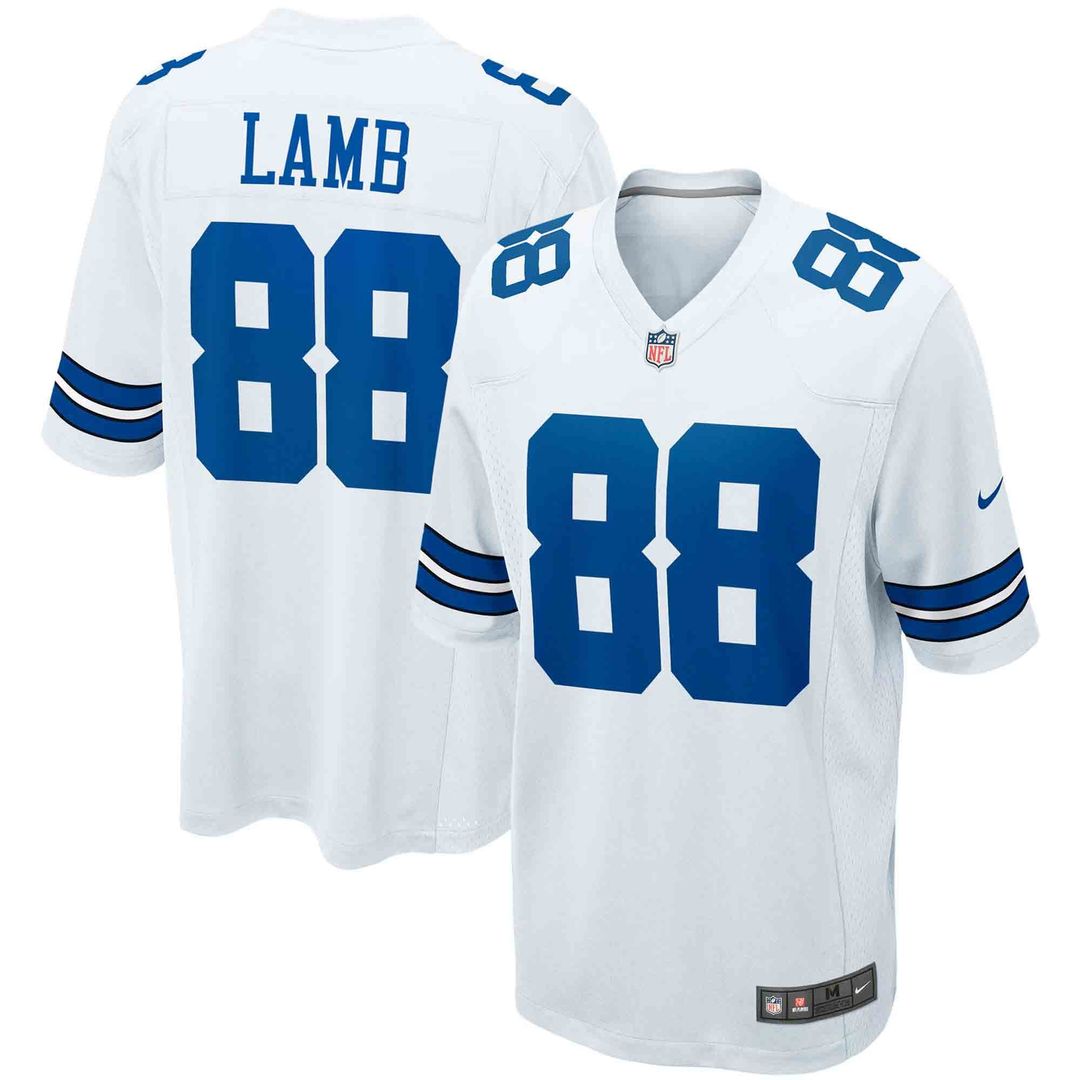 Dallas Cowboys CeeDee Lamb Nike Navy Game Jersey