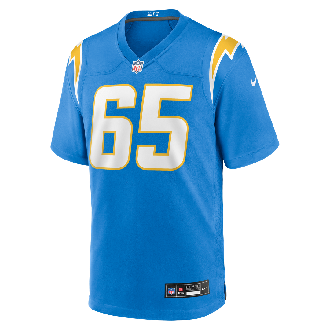 Los Angeles Chargers Logan Taylor Nike Powder Blue Team Game Jersey