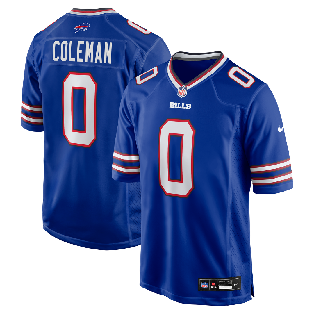 Buffalo Bills Keon Coleman Nike Royal Player Game Jersey