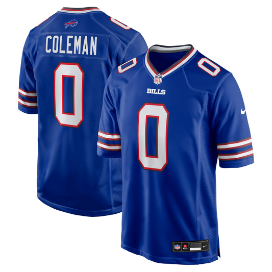 Buffalo Bills Keon Coleman Nike Royal Player Game Jersey