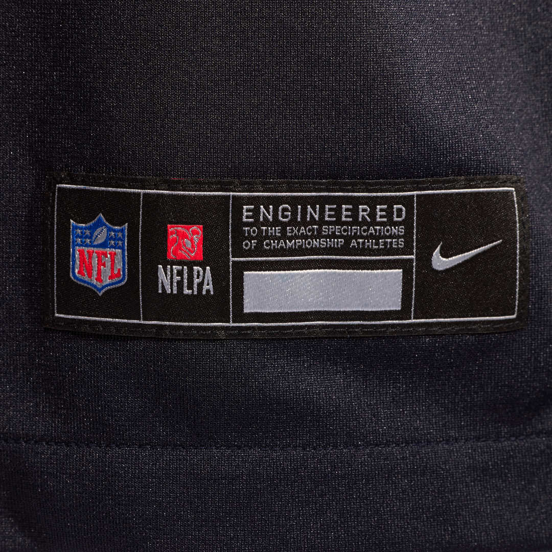 Houston Texans Keylan Rutledge Nike Navy Team Game Jersey