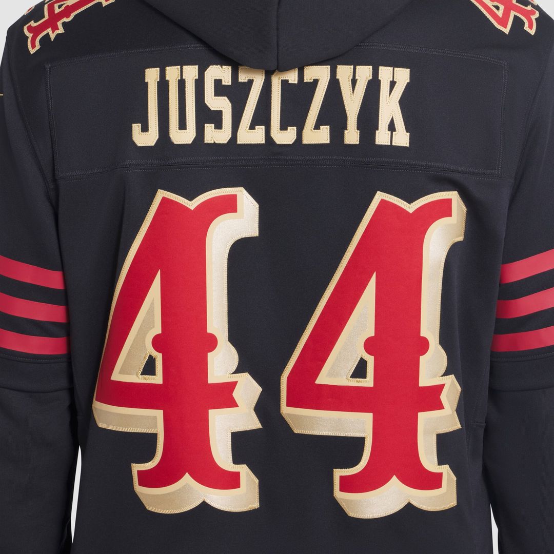 San Francisco 49ers Kyle Juszczyk Nike Black Rivalries Collection Stitched Limited Jersey
