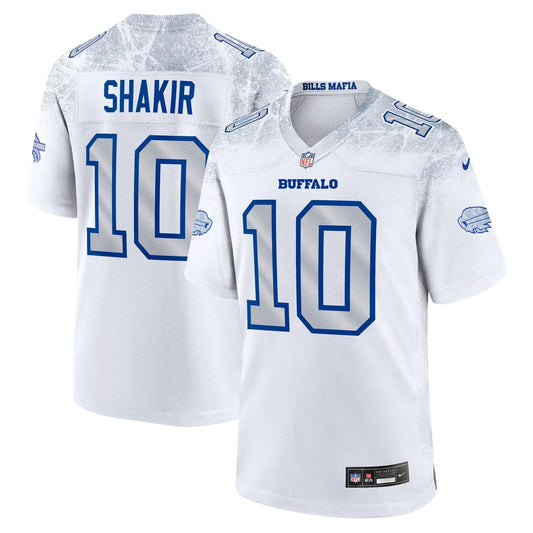 Buffalo Bills Khalil Shakir Nike White Rivalries Collection Game Jersey