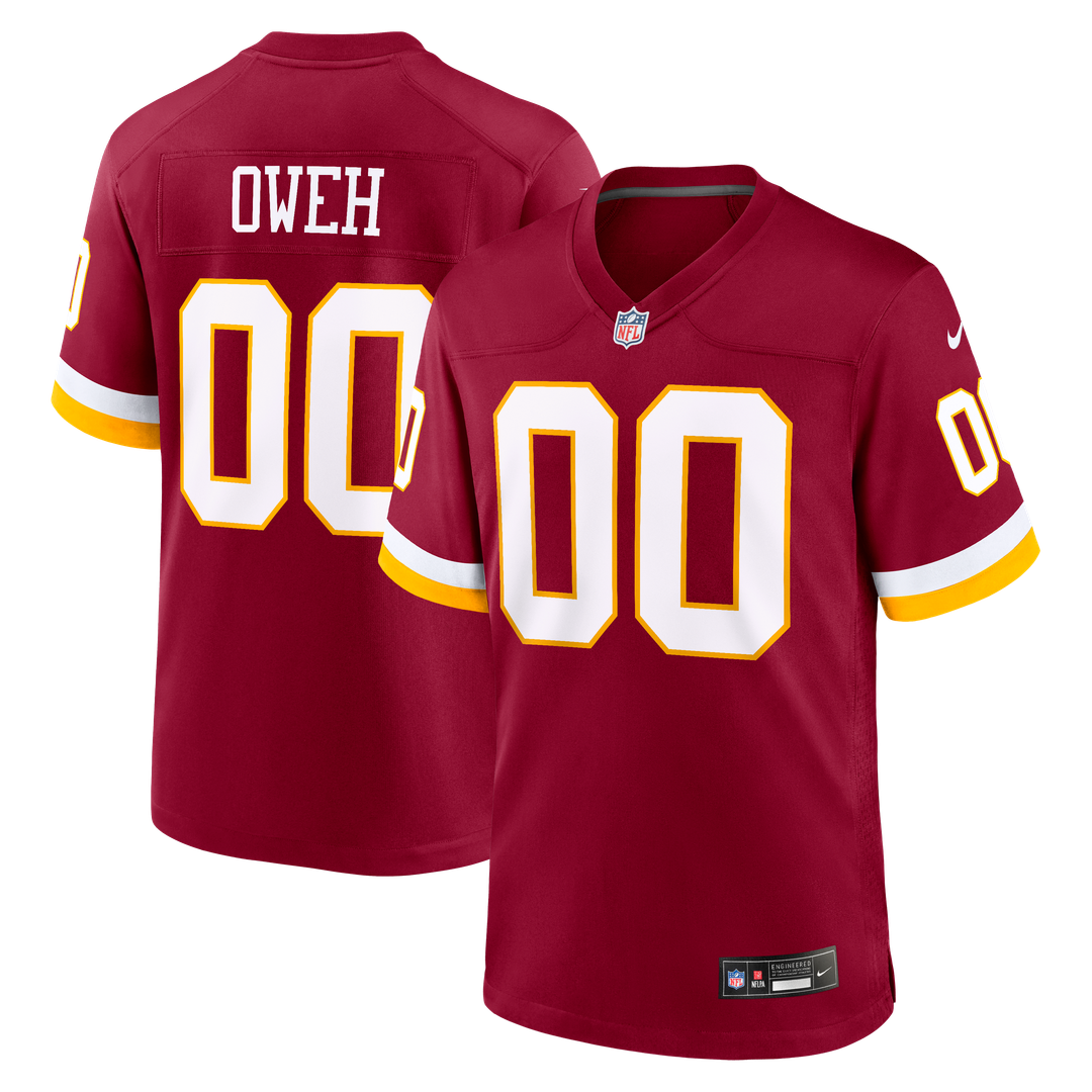 Washington Commanders Odafe Oweh Nike Burgundy Game Jersey