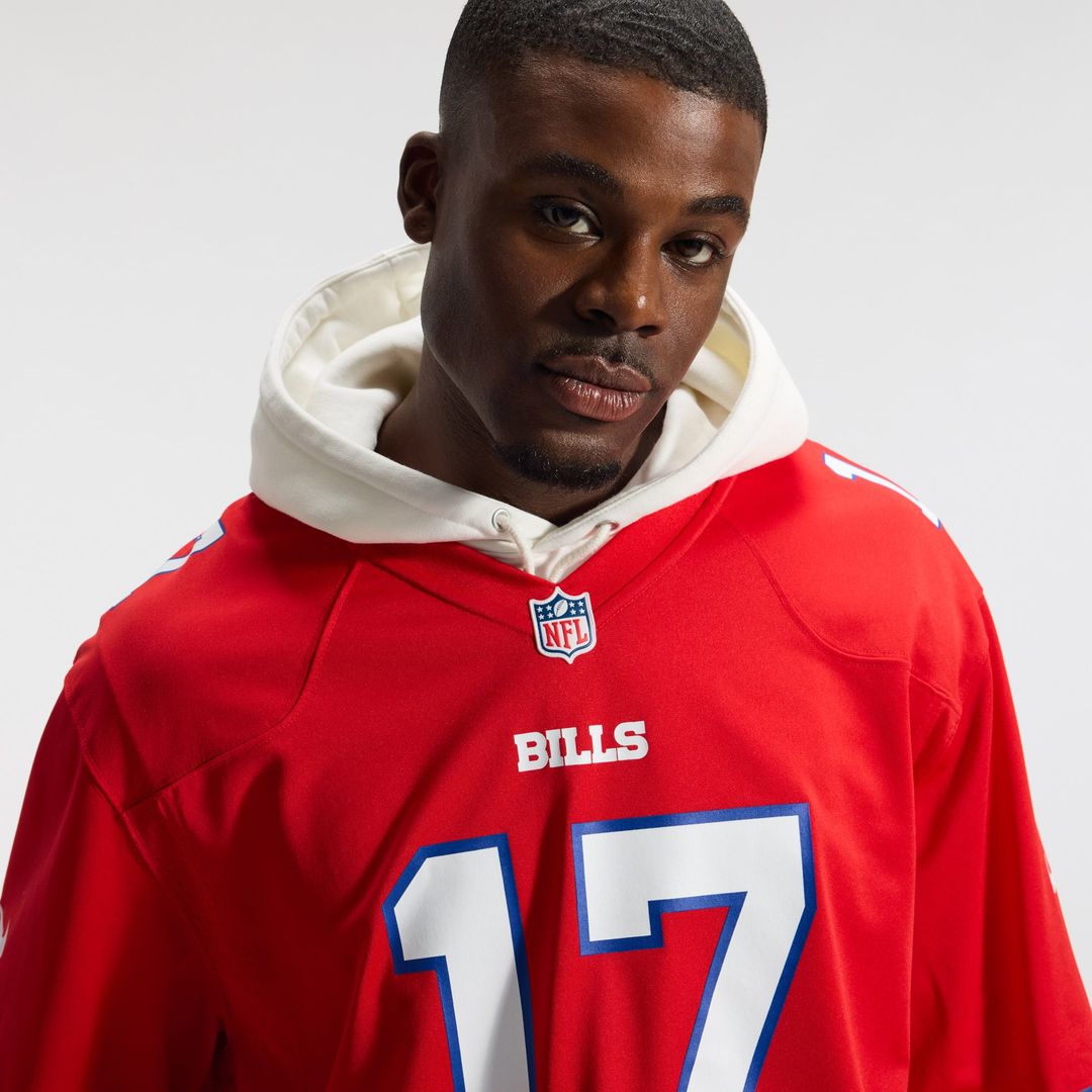 Buffalo Bills Josh Allen Nike White White Game Player Jersey