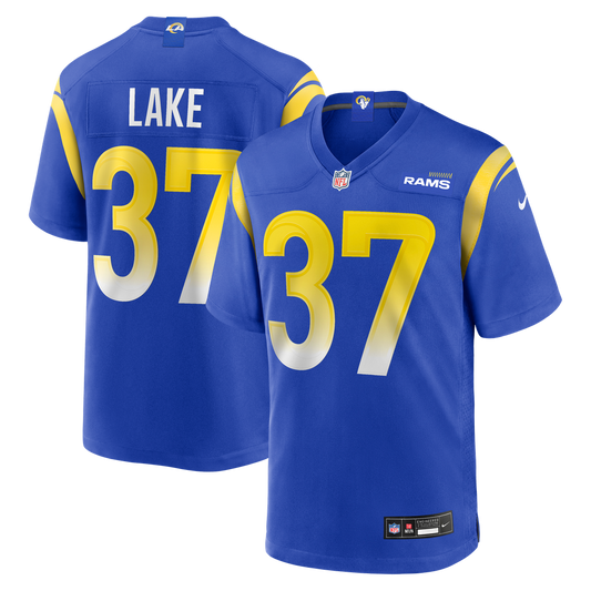 Los Angeles Rams Quentin Lake Nike Royal Game Player Jersey