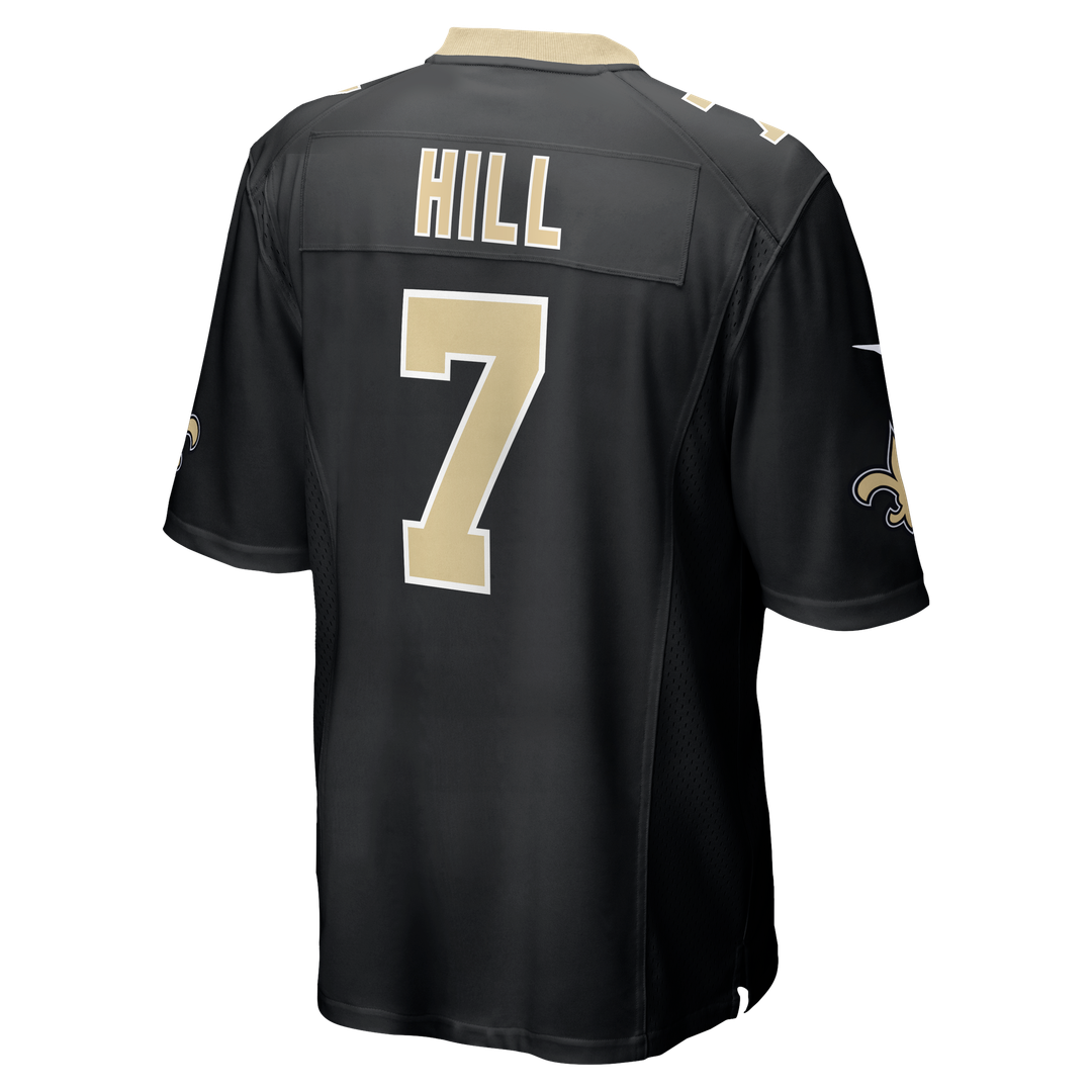 New Orleans Saints Taysom Hill Nike Black Game Jersey