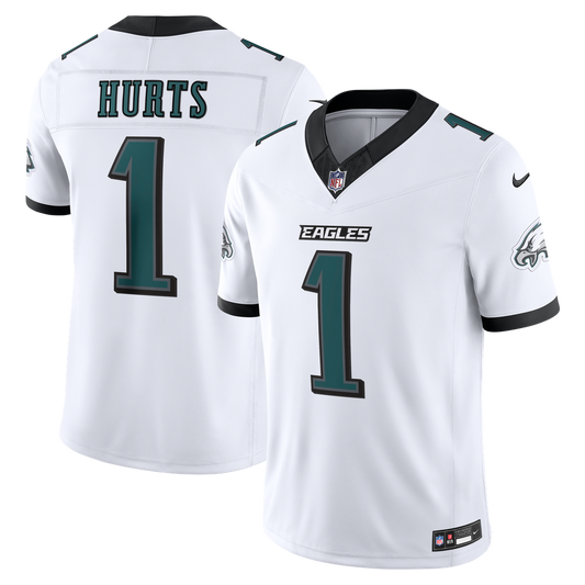 Philadelphia Eagles Jalen Hurts Nike White Vapor F.U.S.E. Stitched Limited Jersey