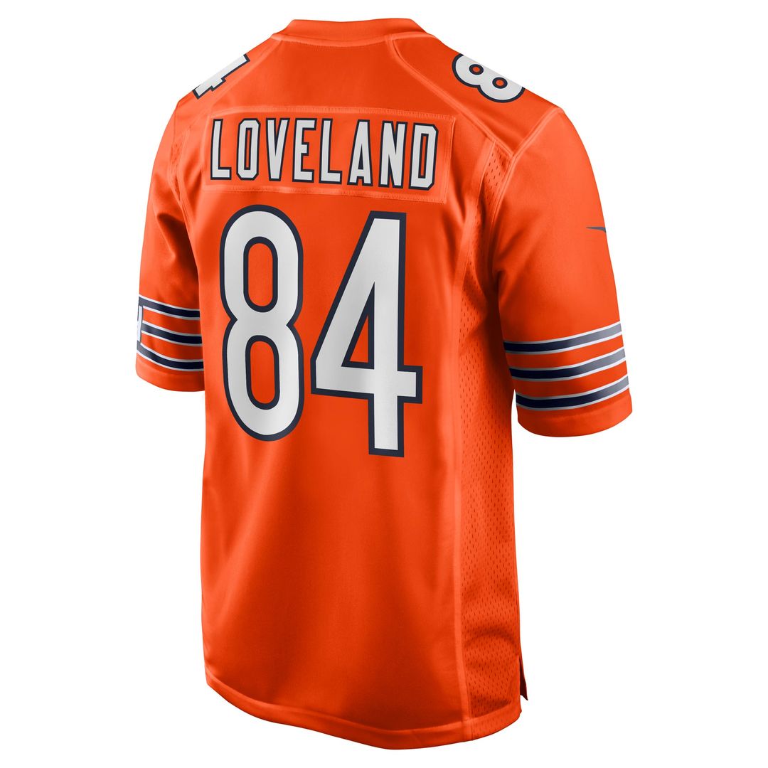 Chicago Bears Colston Loveland Nike Navy Team Game Jersey