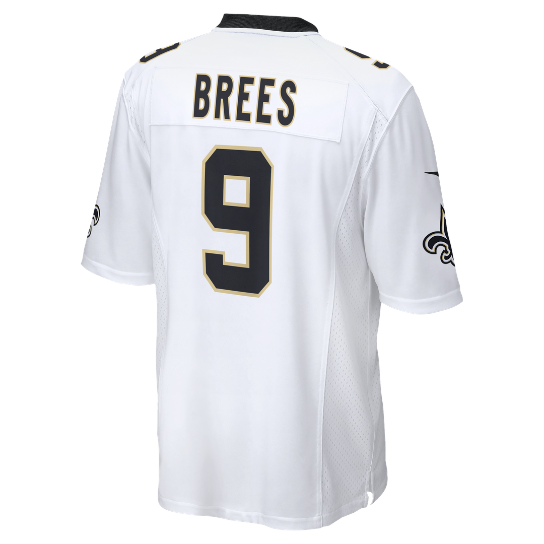 New Orleans Saints Drew Brees Nike Black Team Game Jersey