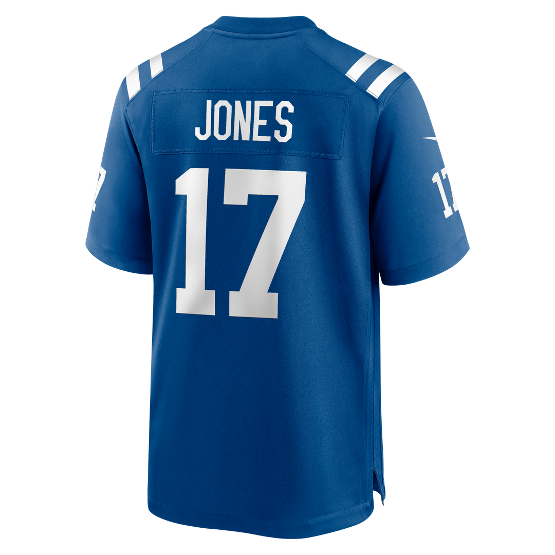 Indianapolis Colts Daniel Jones Nike White Game Jersey