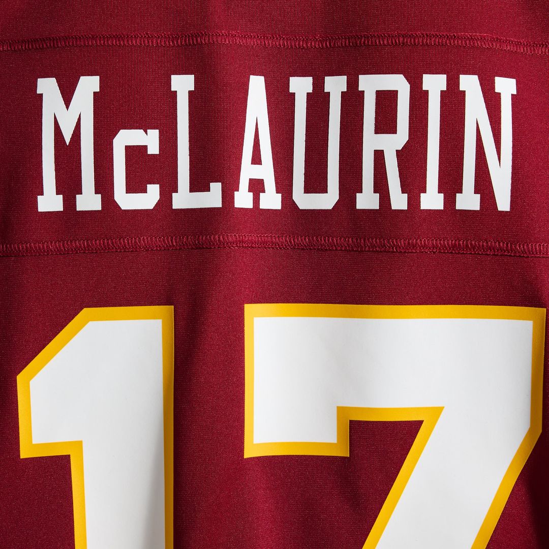 Washington Commanders Terry McLaurin Nike White Game Super Bowl Era Jersey