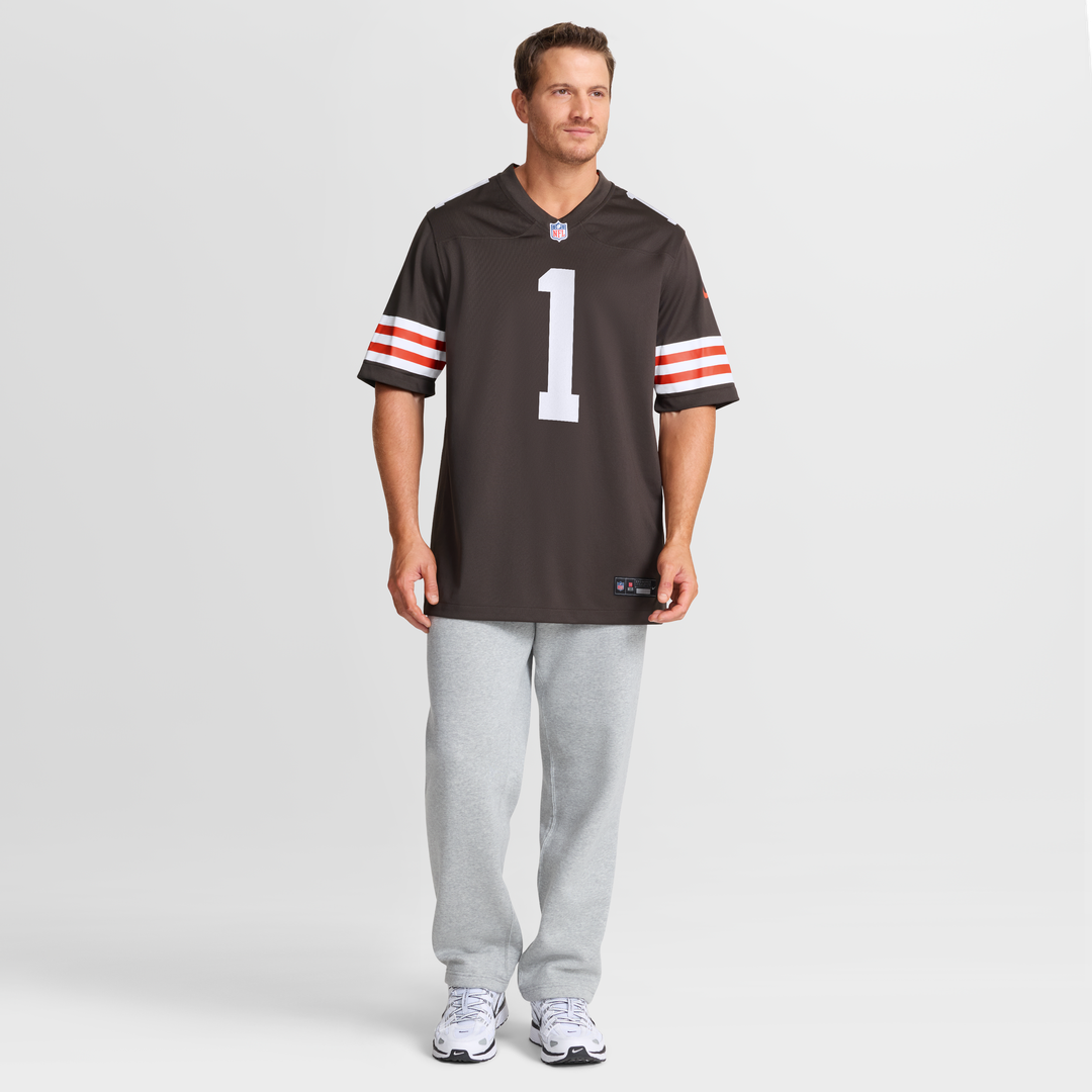 Cleveland Browns KC Concepcion Jr. Nike Brown Team Game Jersey