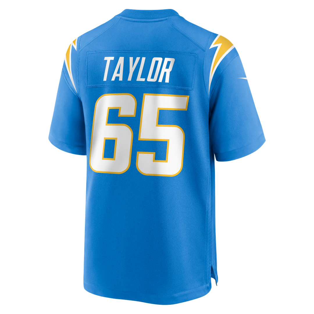 Los Angeles Chargers Logan Taylor Nike Powder Blue Team Game Jersey