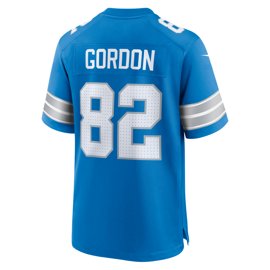Detroit Lions Thomas Gordon Nike Blue Team Game Jersey