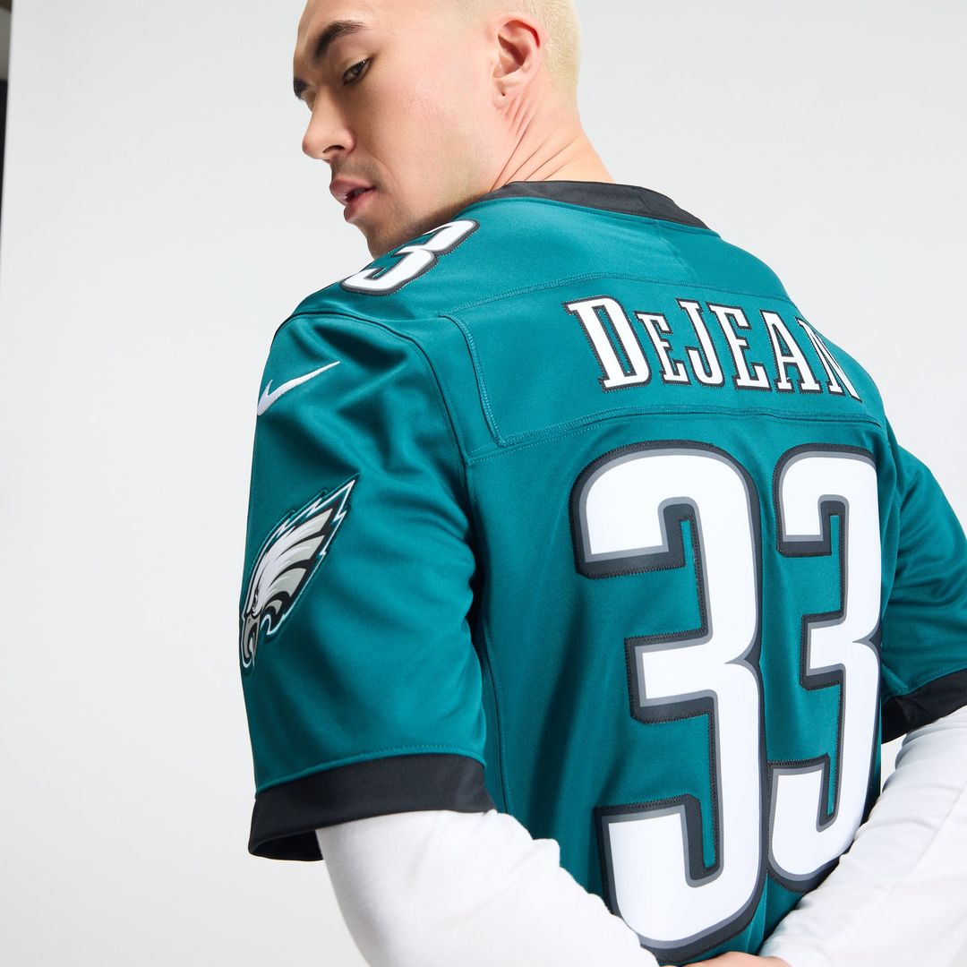 Philadelphia Eagles Cooper DeJean Nike White Vapor F.U.S.E. Stitched Limited Jersey