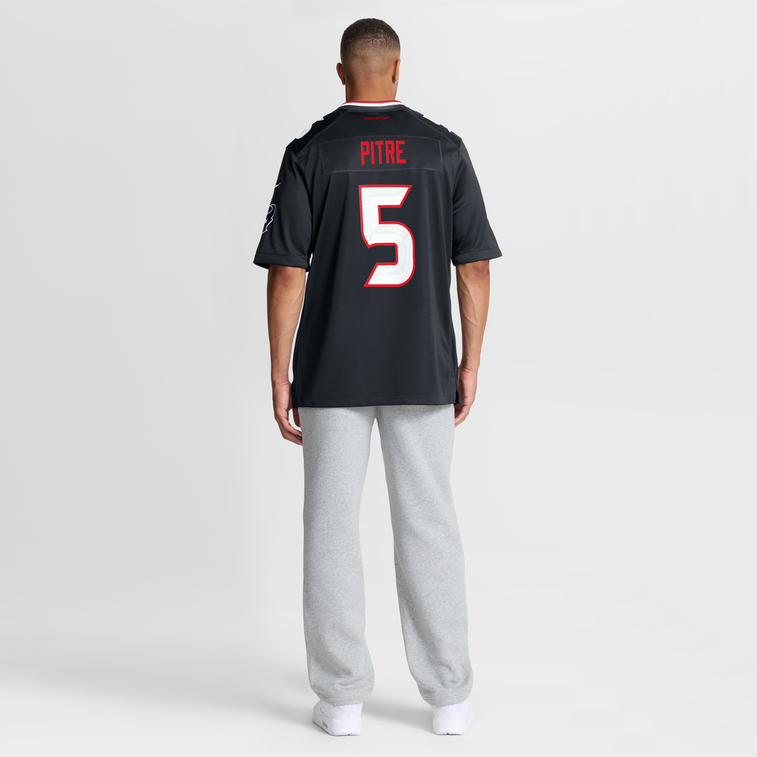Houston Texans Jalen Pitre Nike Red Alternate Game Jersey