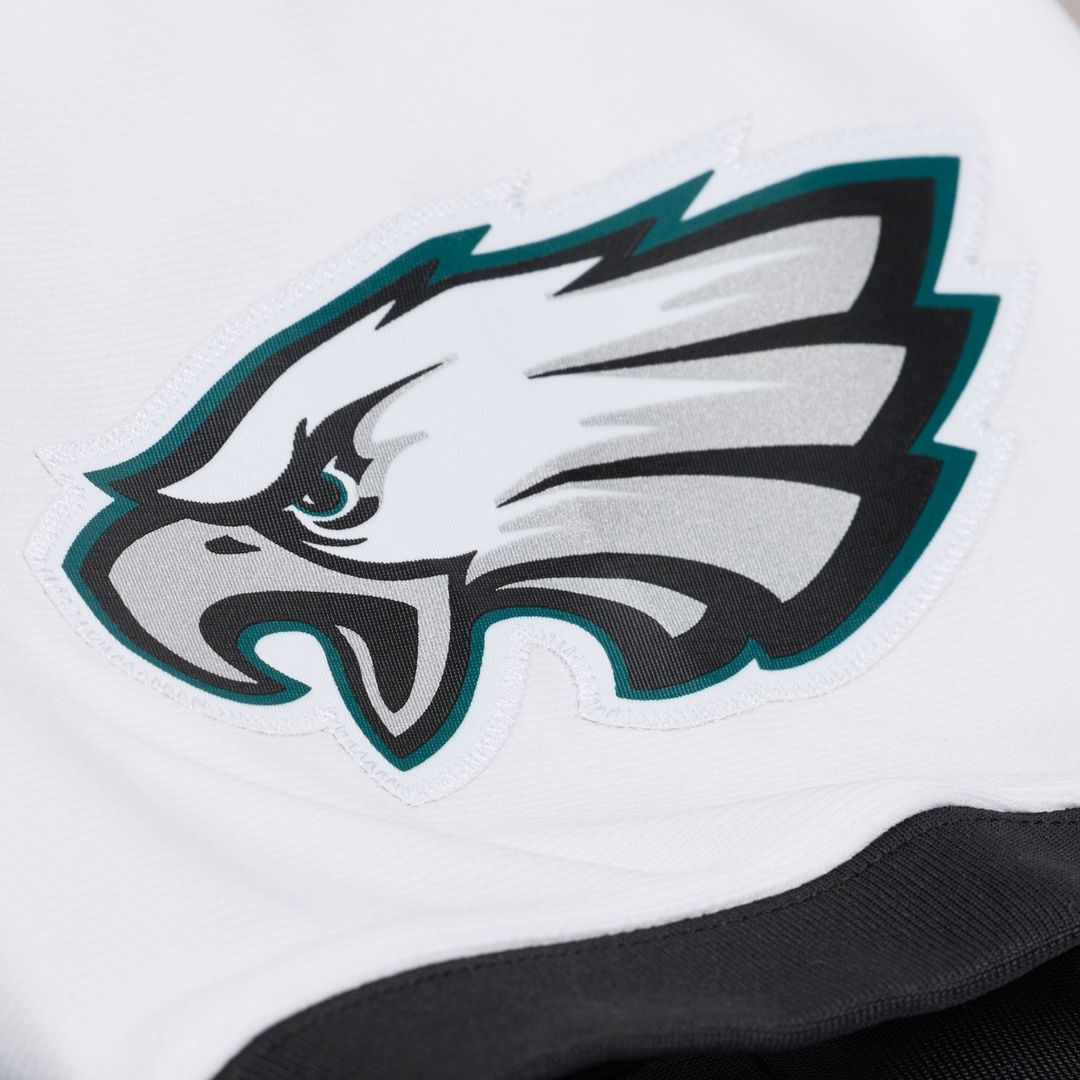 Philadelphia Eagles Jason Kelce Mitchell & Ness White Big & Tall 2011 Legacy Replica Player Jersey