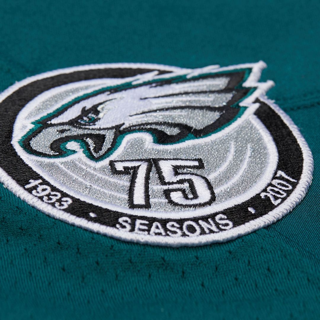 Philadelphia Eagles 1996 Brian Dawkins Mitchell & Ness White Authentic Throwback Retired Player Jersey