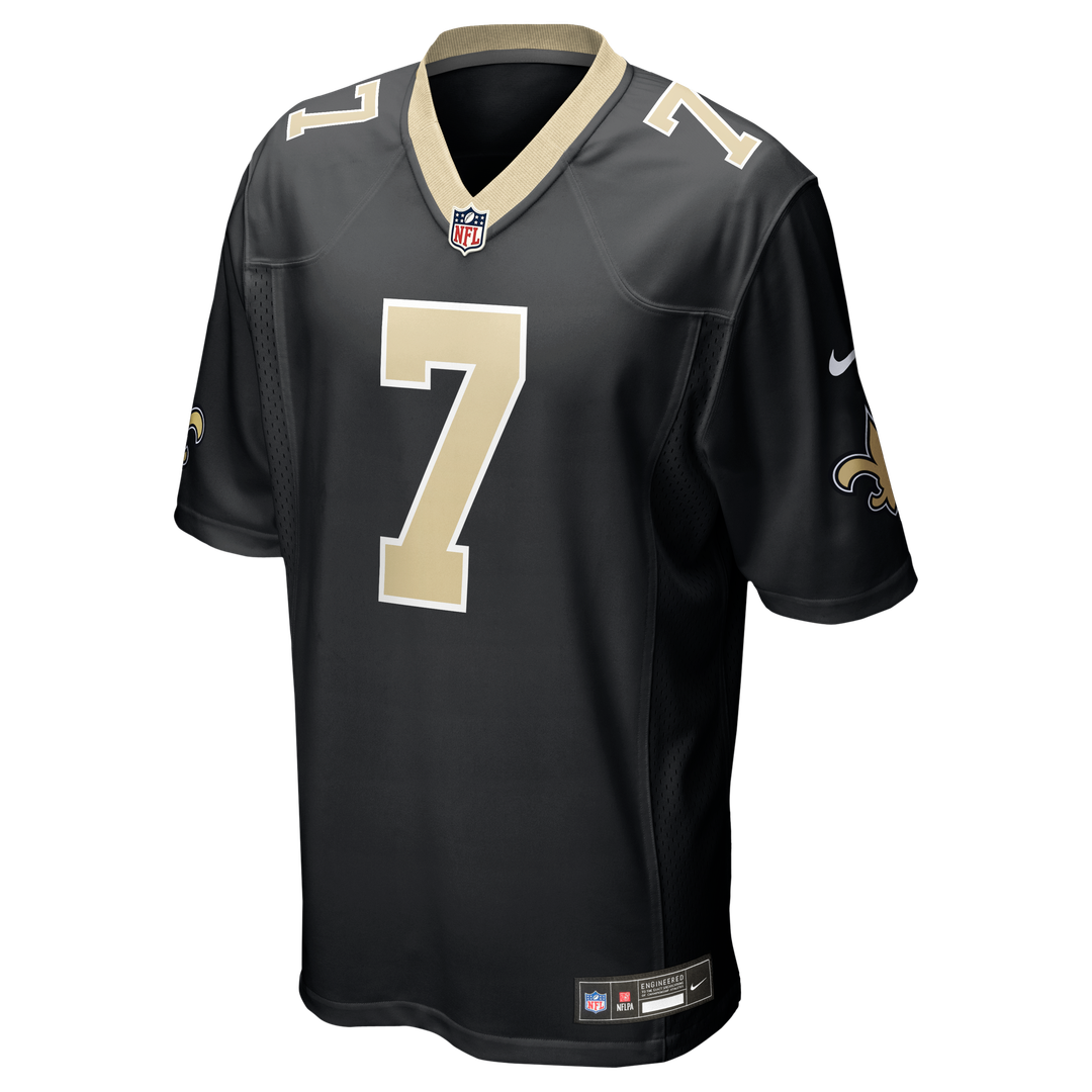 New Orleans Saints Morten Andersen Nike Black Game Retired Player Jersey