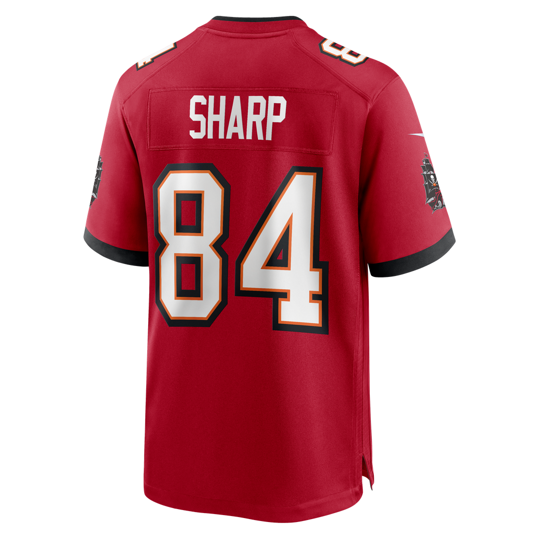 Tampa Bay Buccaneers Bauer Sharp Nike Red Team Game Jersey