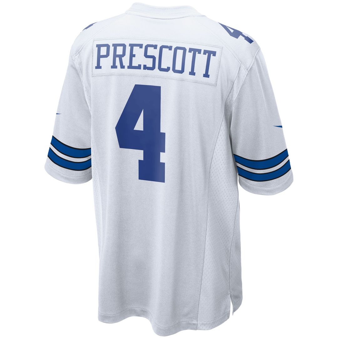 Dallas Cowboys Dak Prescott Nike Navy Game Team Jersey