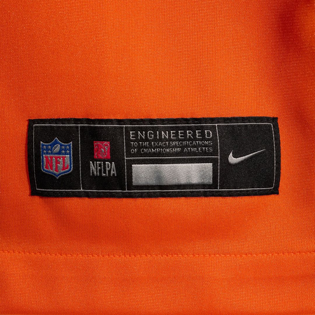 Denver Broncos Pat Bryant Nike Orange Team Game Jersey
