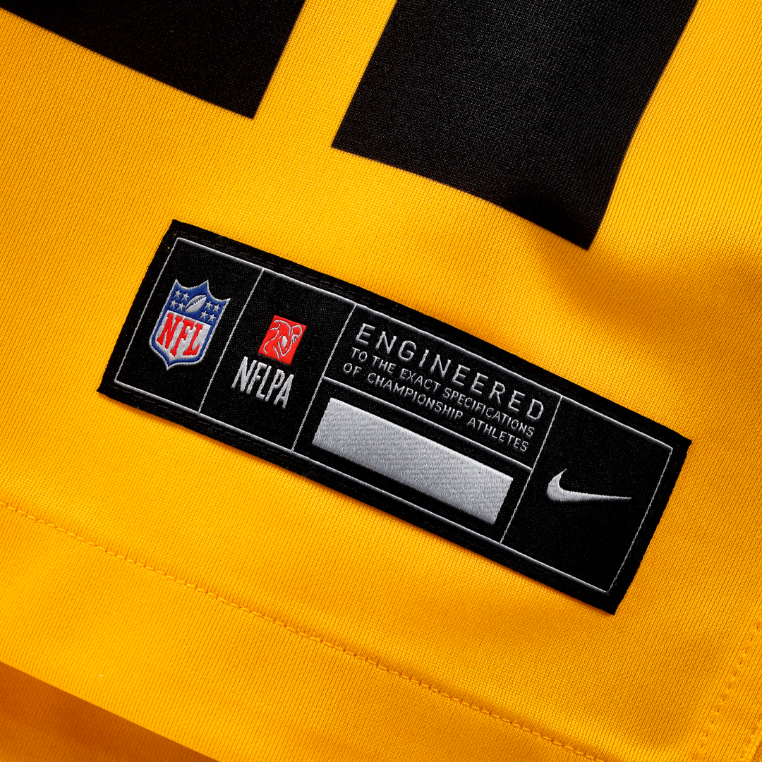 Pittsburgh Steelers T.J. Watt Nike Gold Alternate 1933 Throwback Game Jersey
