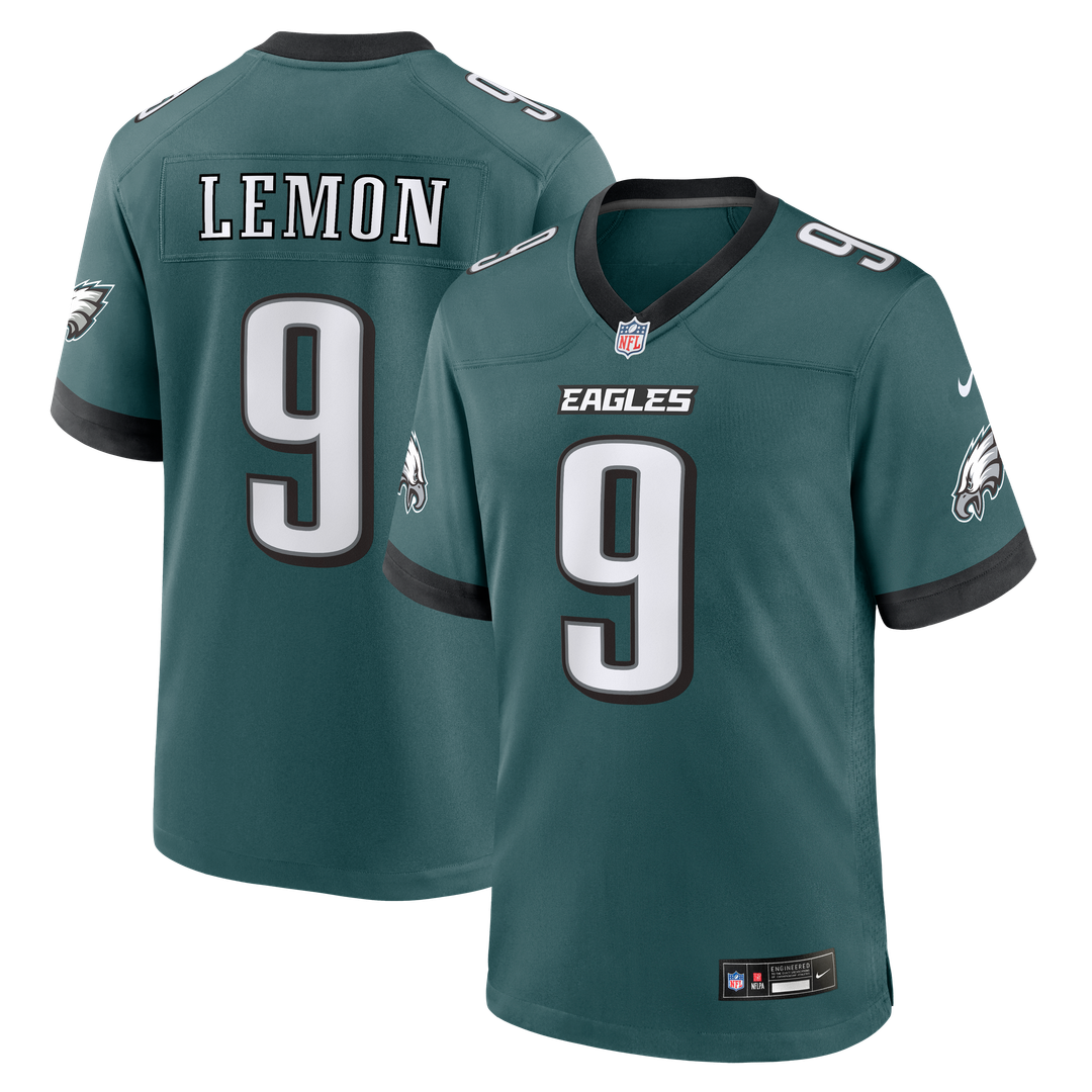 Philadelphia Eagles Makai Lemon Nike Green Team Game Jersey
