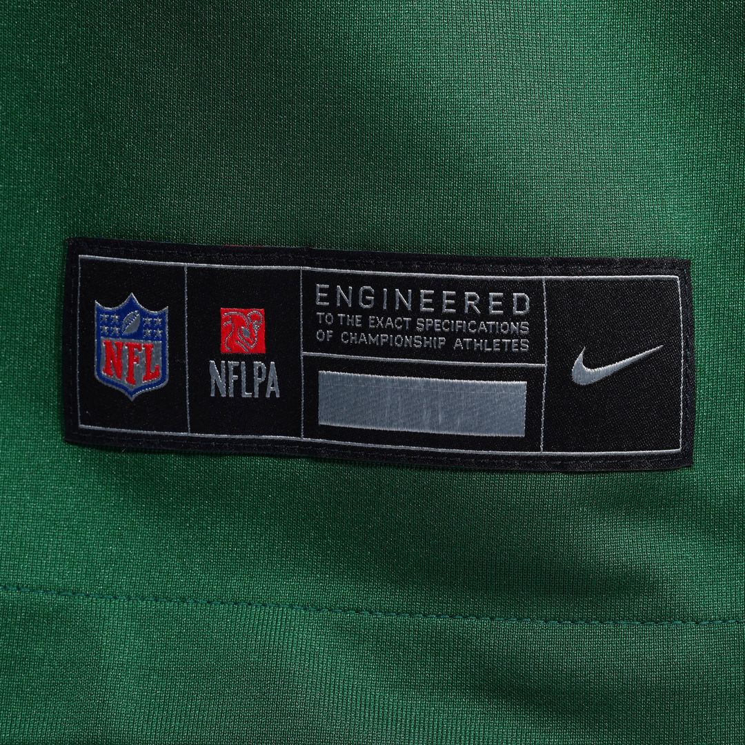 New York Jets David Bailey Nike Green Team Game Jersey