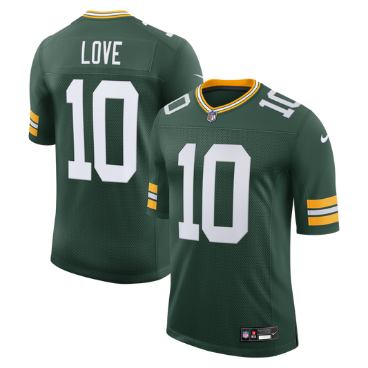 Green Bay Packers Jordan Love Nike Green Vapor Untouchable Stitched Limited Jersey