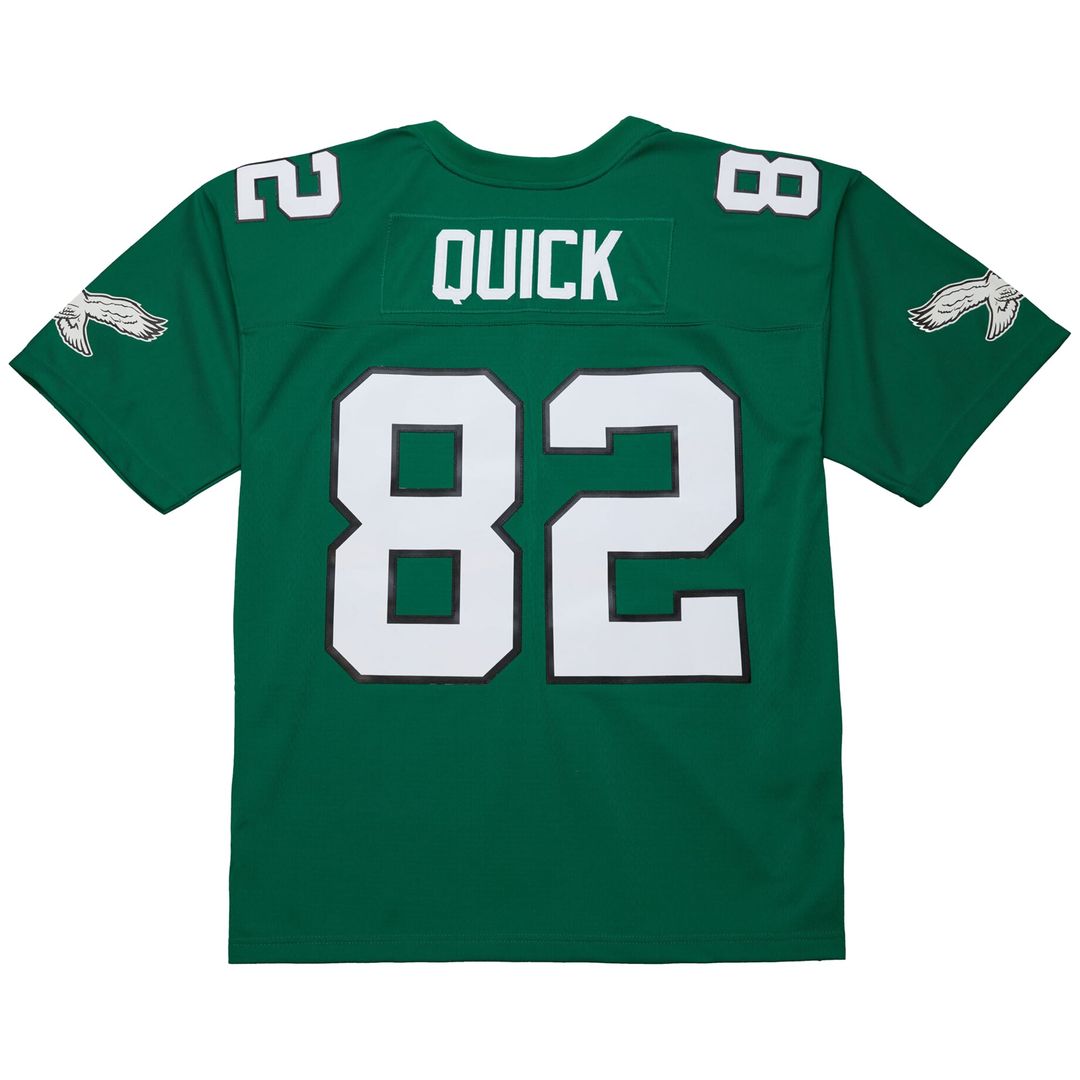 Philadelphia Eagles Mike Quick Mitchell & Ness Kelly Green Legacy Replica Jersey