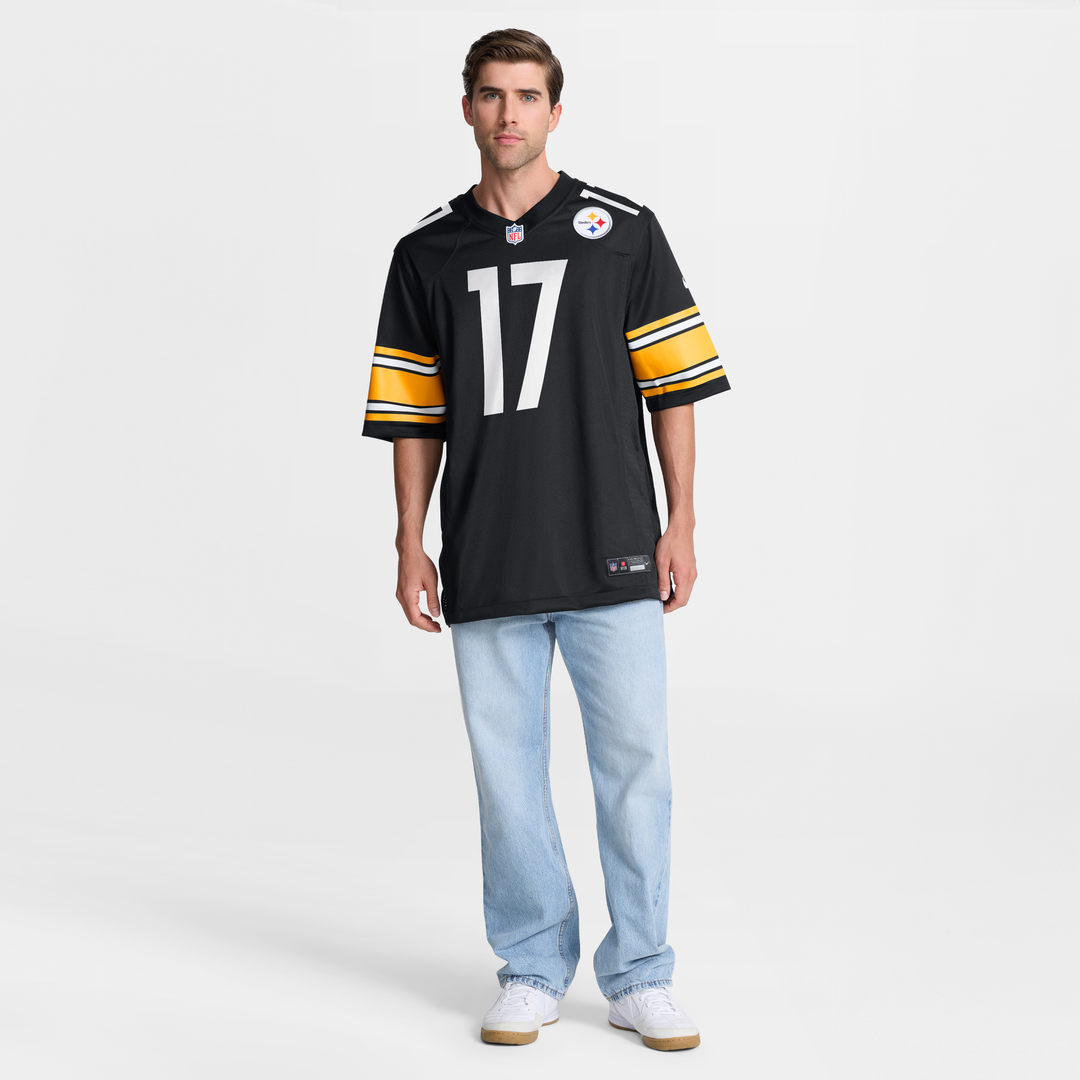 Pittsburgh Steelers Germie Bernard Nike Black Game Jersey