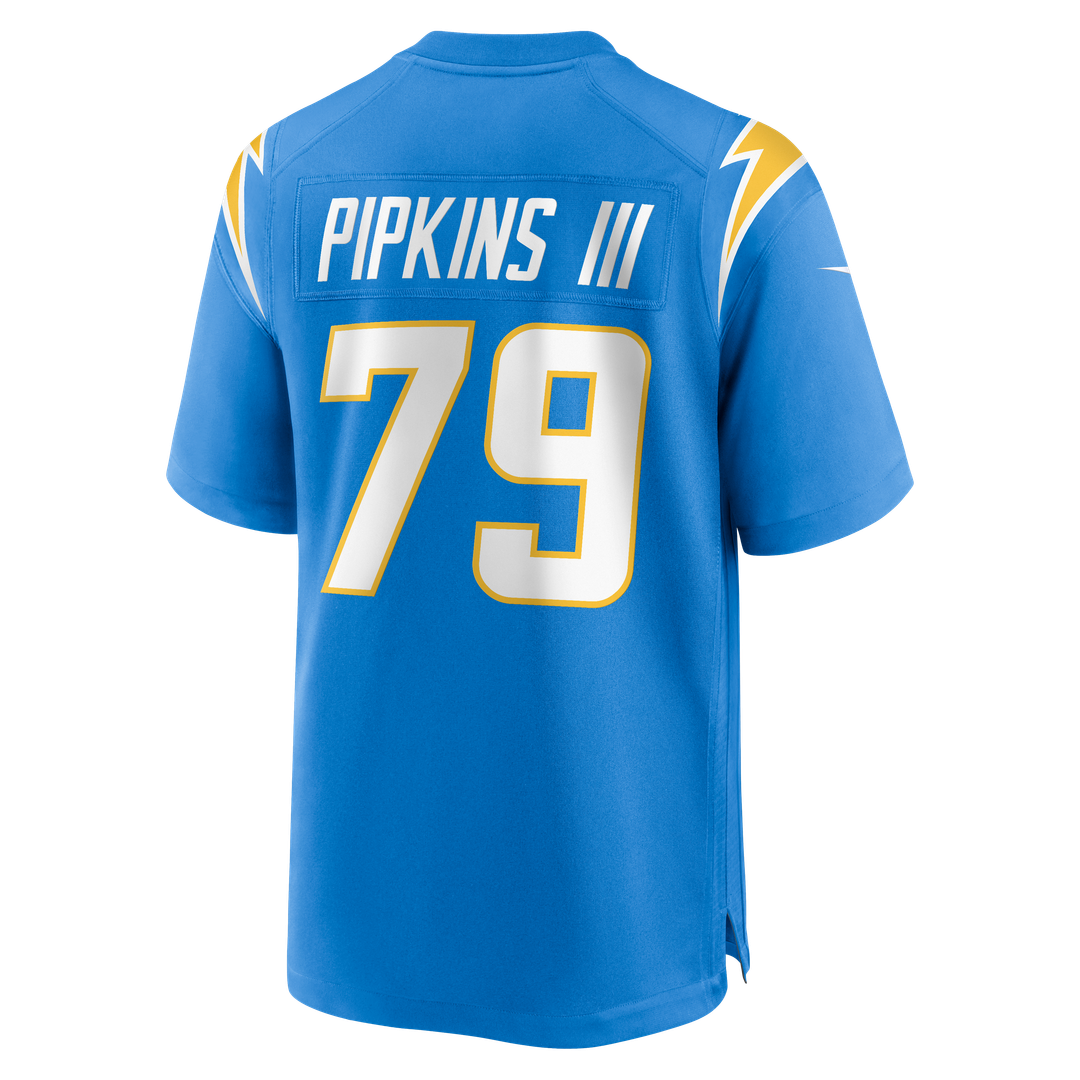 Los Angeles Chargers Trey Pipkins III Nike Powder Blue Game Jersey