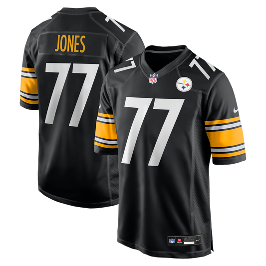 Pittsburgh Steelers Broderick Jones Nike Black Game Jersey
