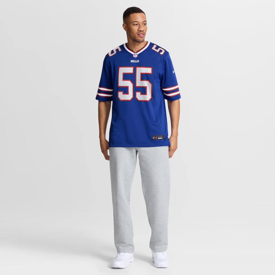 Buffalo Bills Michael Hoecht Nike Royal Team Game Jersey