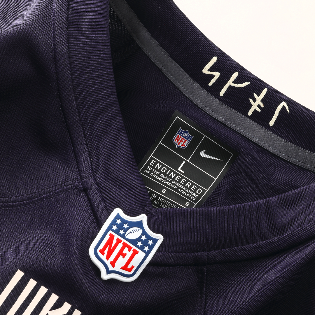 Minnesota Vikings J.J McCarthy Nike Purple 2026 Rivalries Collection Game Jersey