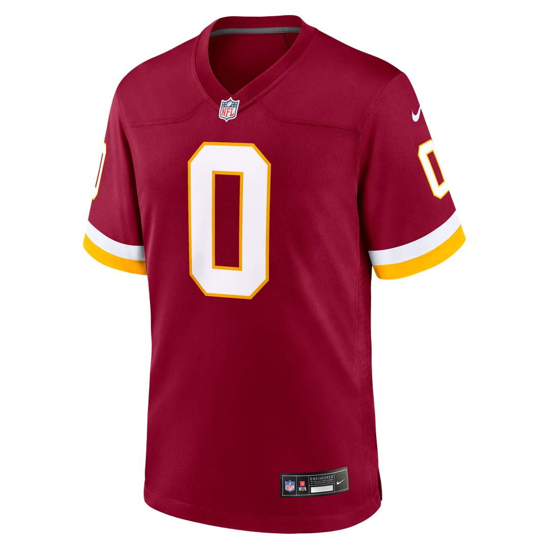 Washington Commanders Mike Sainristil Nike Black Hail Raiser Alternate Game Jersey