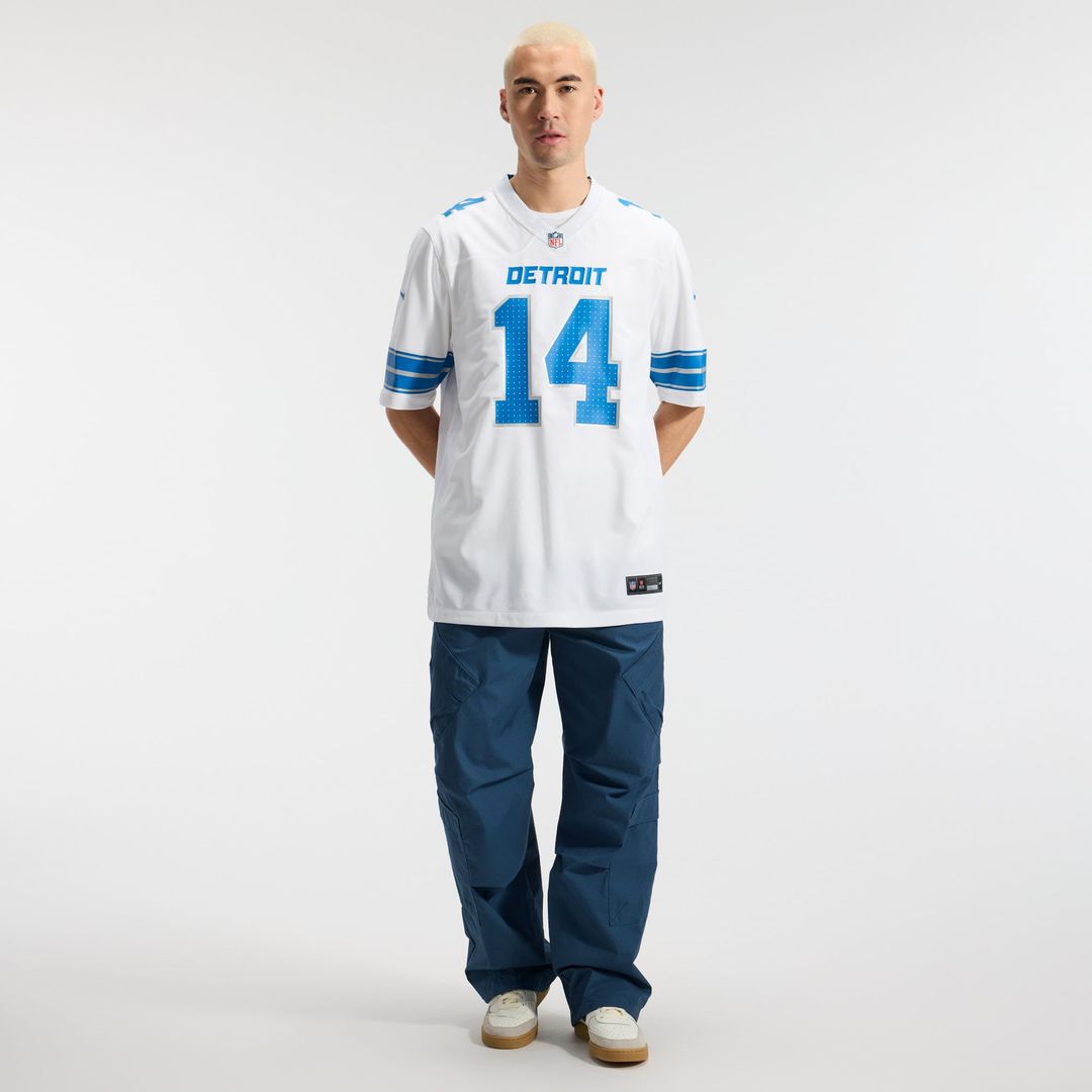 Detroit Lions Amon-Ra St. Brown Nike Blue Game Jersey