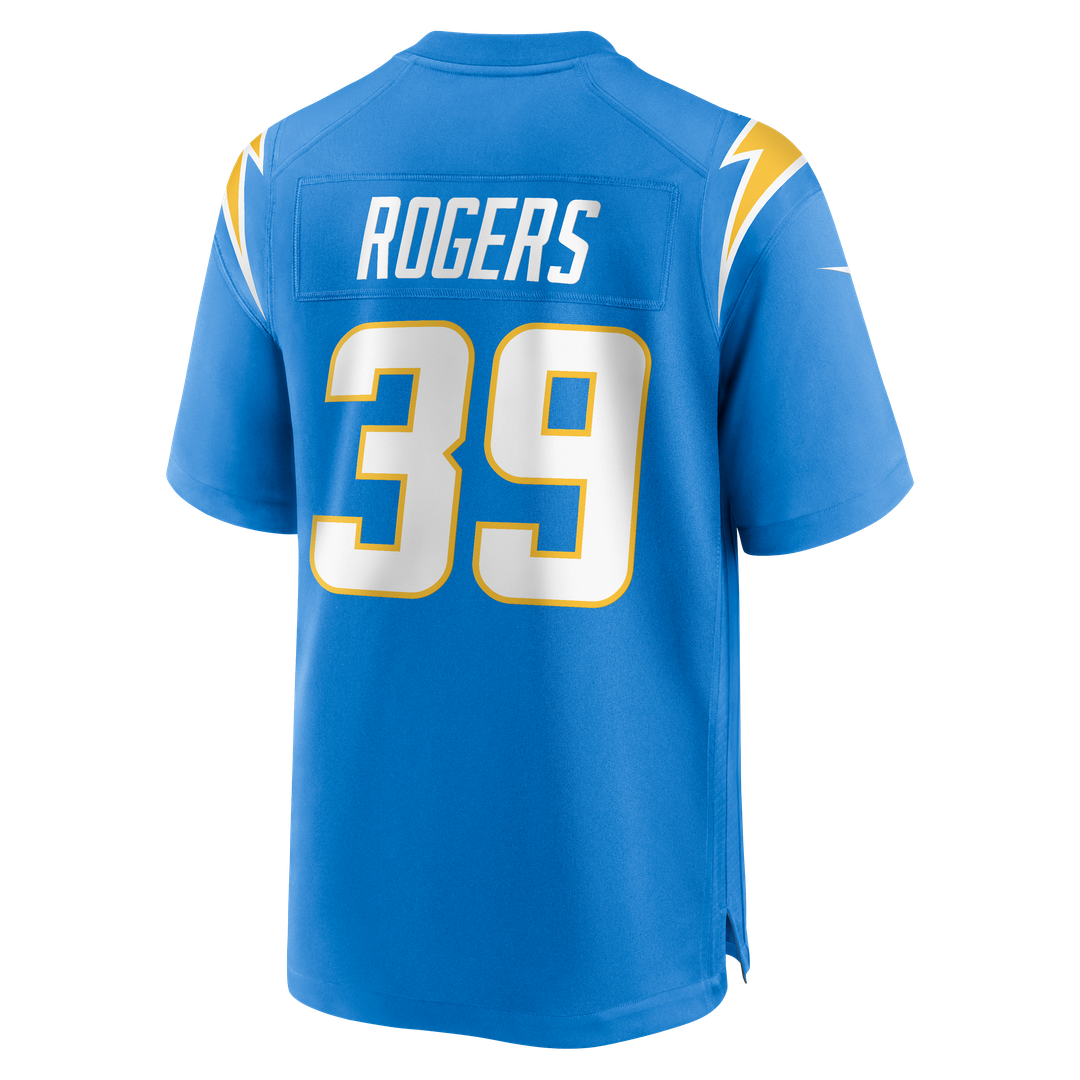Los Angeles Chargers Eric Rogers Nike Powder Blue Team Game Jersey