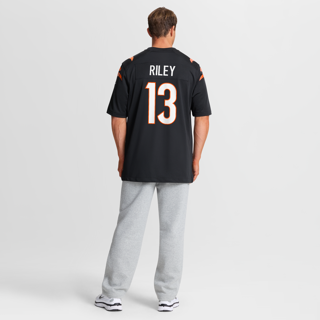 Cincinnati Bengals Ken Riley Nike Black Retired Player Game Jersey