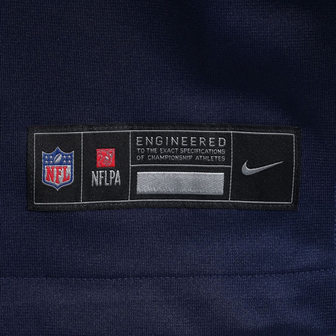 New England Patriots Nike Navy Game Retired Player Jersey