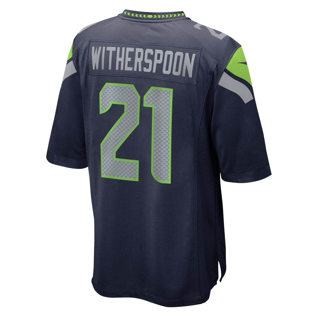 Seattle Seahawks Devon Witherspoon Nike White Game Jersey