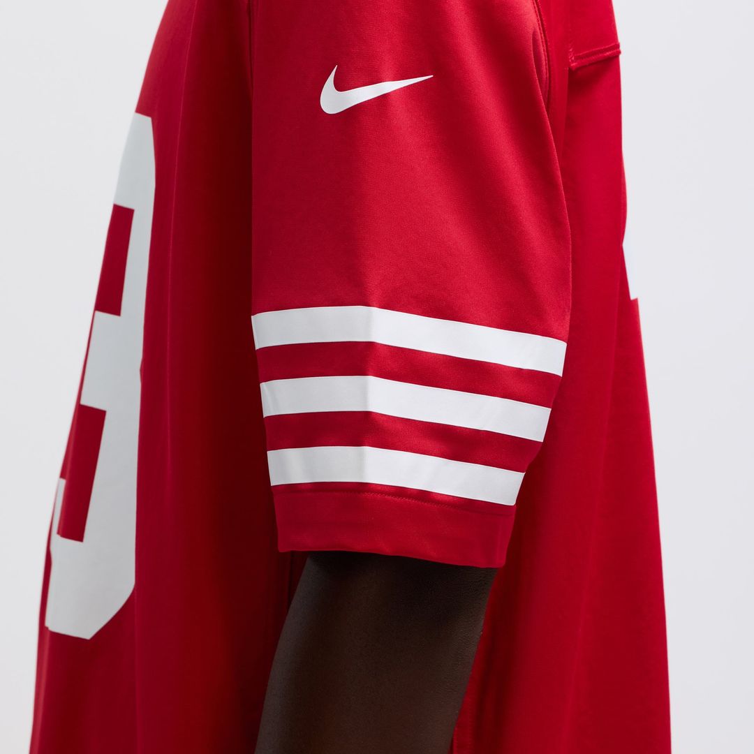 San Francisco 49ers Brock Purdy Nike White Game Player Jersey