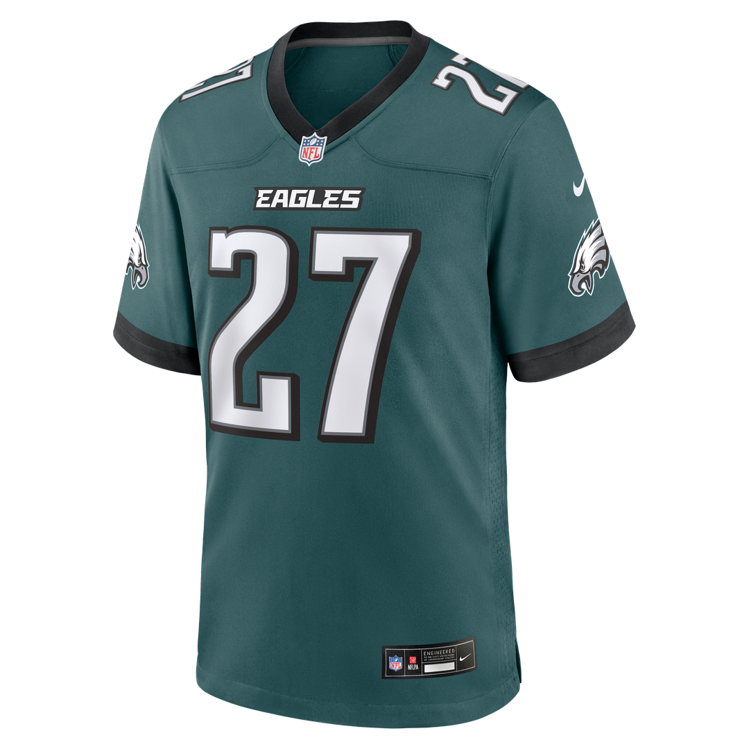 Philadelphia Eagles Quinyon Mitchell Nike White Game Jersey